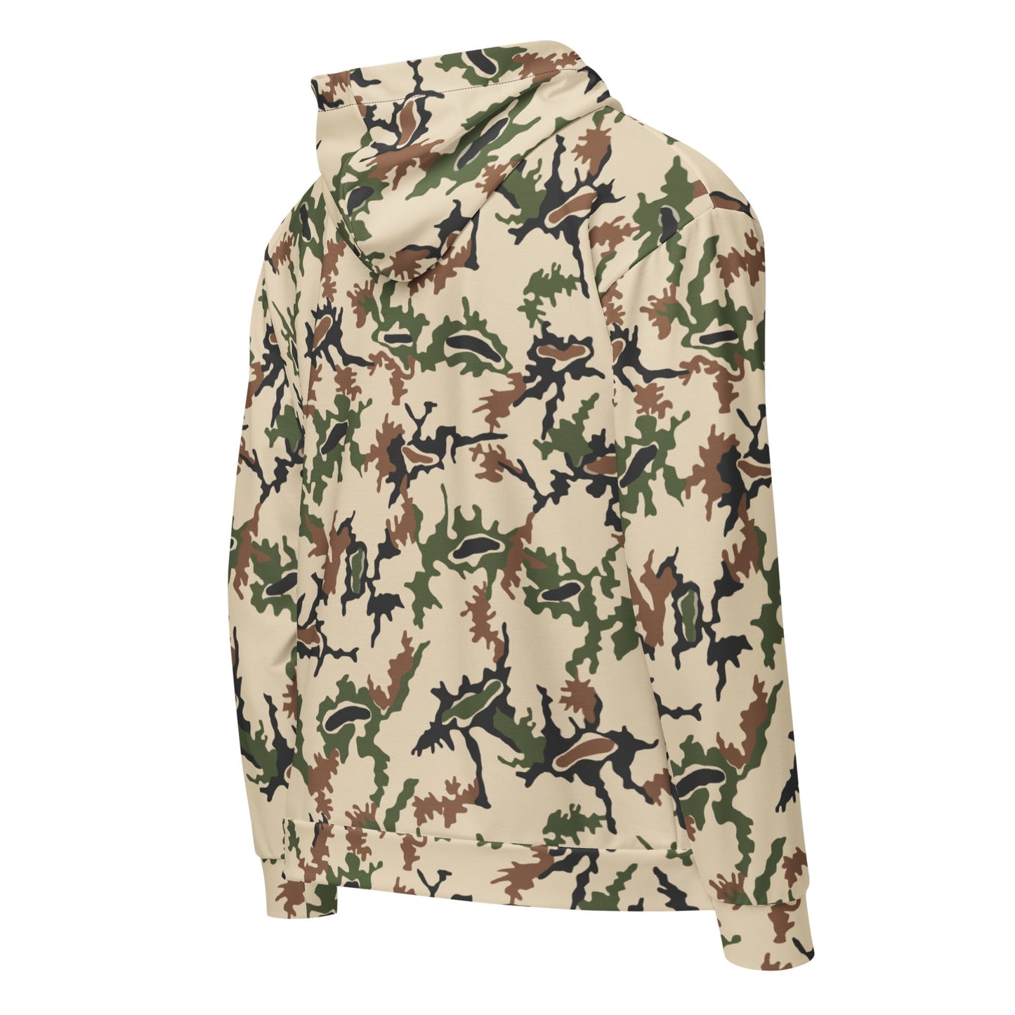 Egyptian Scrambled Eggs Desert CAMO Unisex Zip Hoodie
