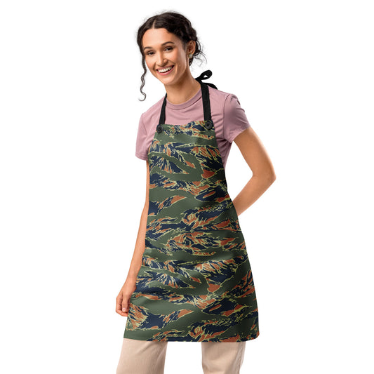 Equador Tiger Stripe Orange CAMO Apron