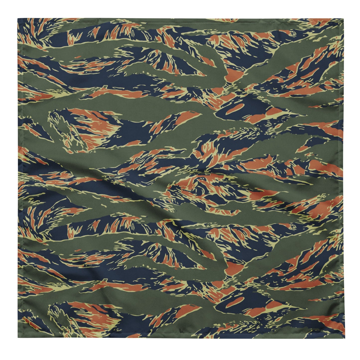 Equador Tiger Stripe Orange CAMO Bandana - L