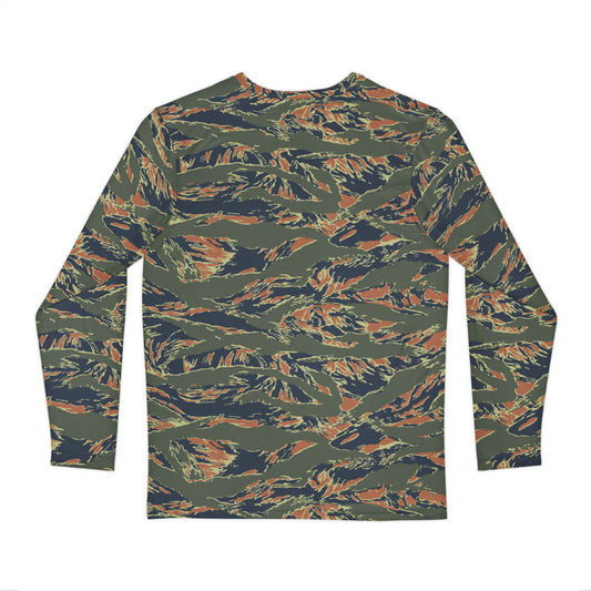 Equador Tiger Stripe Orange CAMO Unisex Long-Sleeve Shirt