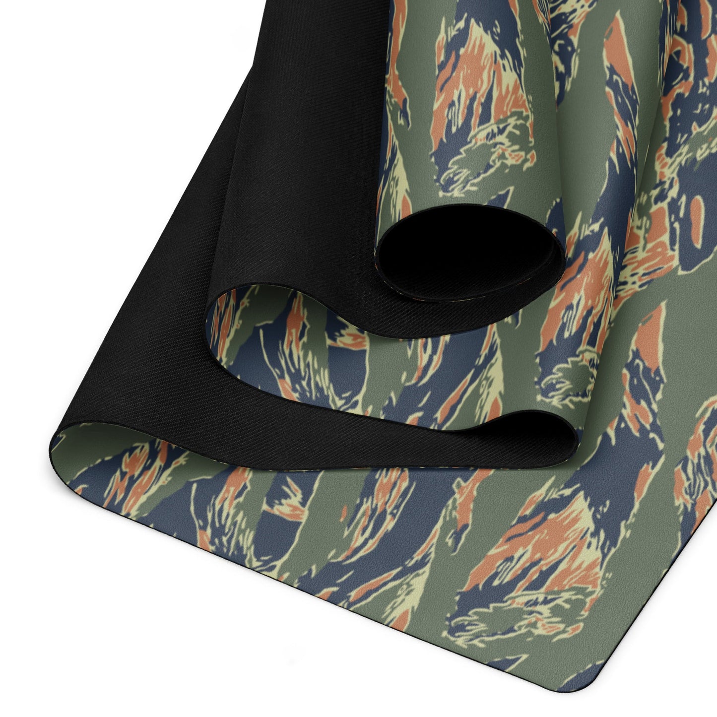 Equador Tiger Stripe Orange CAMO Yoga Mat