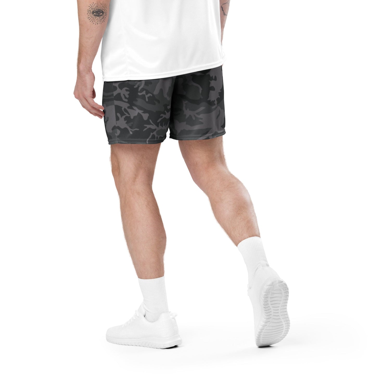 ERDL Black Urban CAMO Unisex mesh shorts - Mesh Shorts