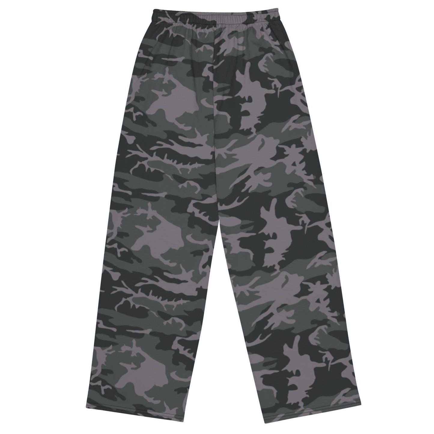 ERDL Black Urban CAMO unisex wide-leg pants - Wide-leg Pants