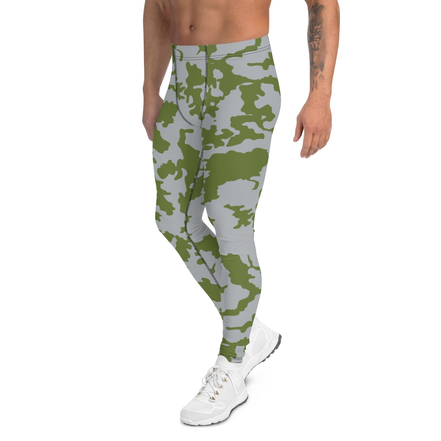 Fallout 3 Operation Anchorage Snow CAMO Mens Leggings