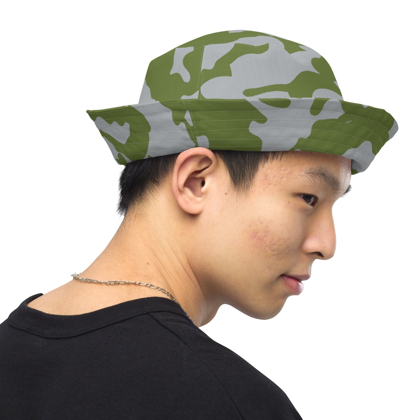 Fallout 3 Operation Anchorage Snow CAMO Reversible Bucket Hat