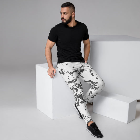 Finnish Lumikuvio Snow CAMO Mens Joggers - XS