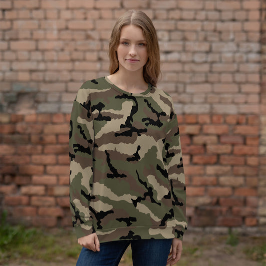 French CCE Woodland CAMO Unisex Sweatshirt - Sweatshirts