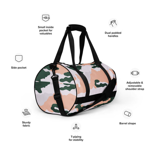 French Chasseur Alpins Tundra CAMO gym bag - Gym Bags