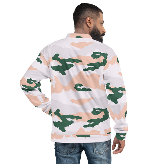 French Chasseur Alpins Tundra CAMO Unisex Bomber Jacket - Jackets