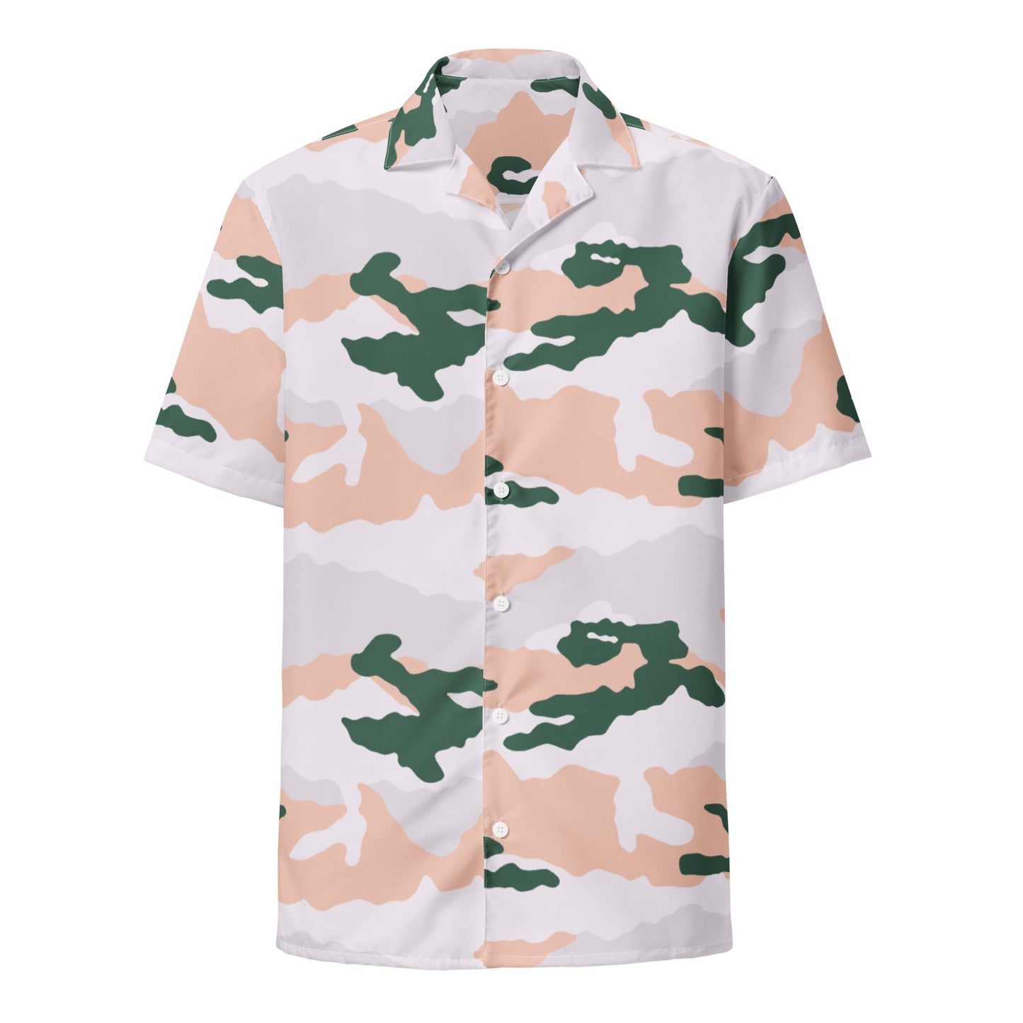 French Chasseur Alpins Tundra CAMO Unisex button shirt - Button Shirts