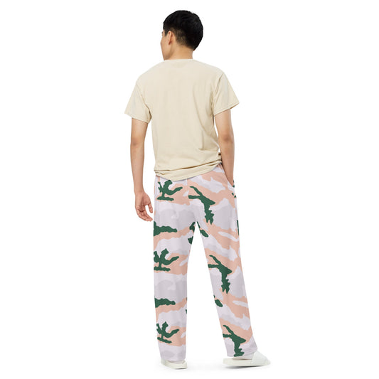 French Chasseur Alpins Tundra CAMO unisex wide-leg pants - Wide-leg Pants