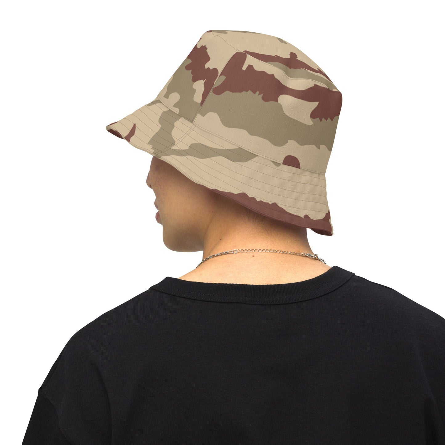 French Daguet Desert CAMO Reversible bucket hat - Bucket Hats