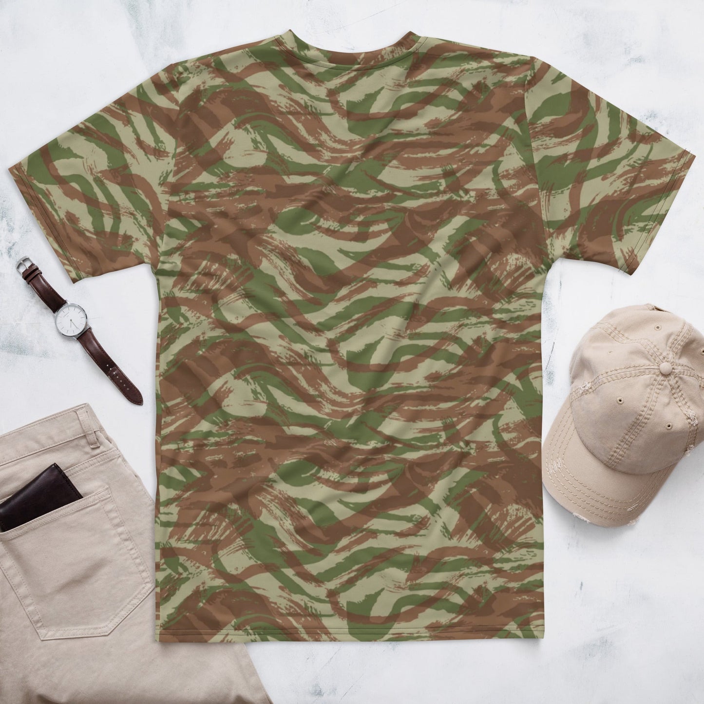 French Lizard A1 Airborne CAMO Mens t-shirt - T-Shirts