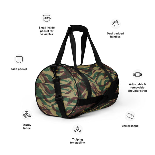 French Lizard D Algerian War CAMO gym bag - Gym Bags