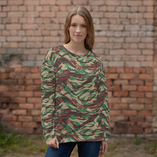French Lizard D Algerian War CAMO Unisex Sweatshirt - Sweatshirts