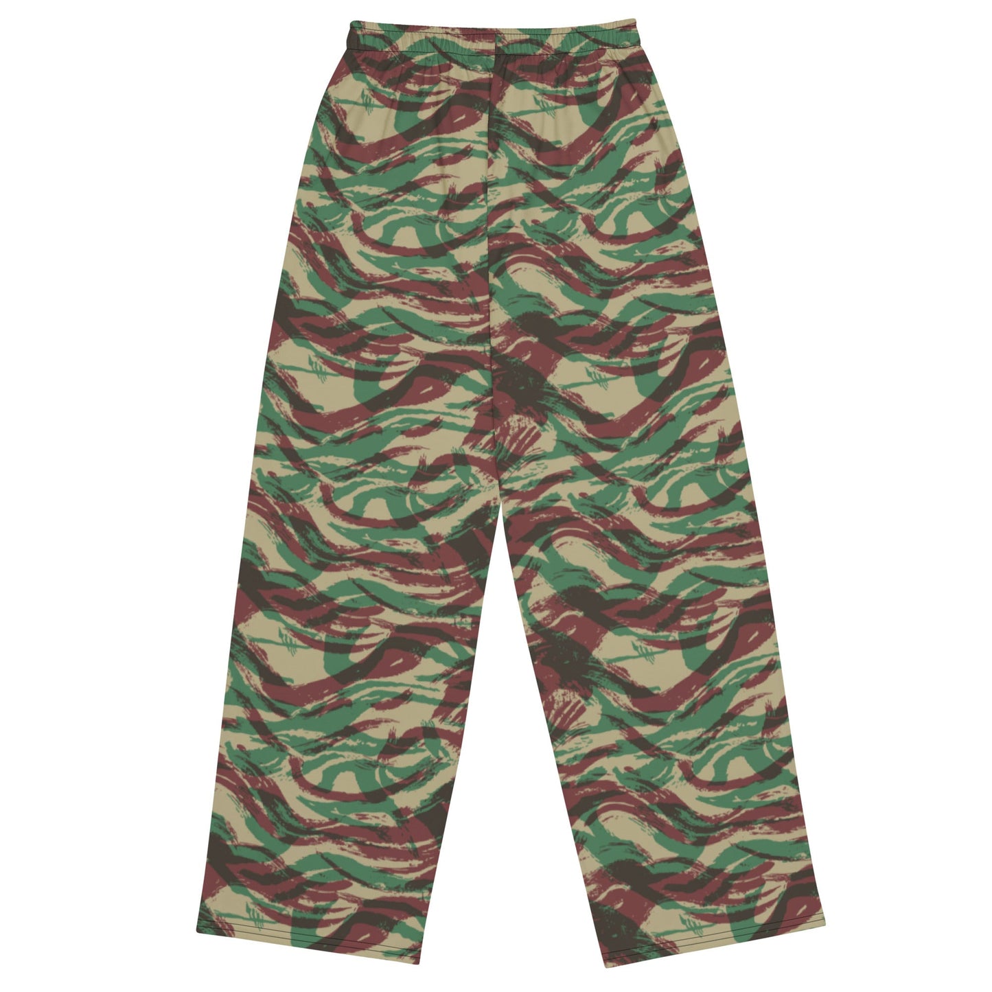 French Lizard D Algerian War CAMO unisex wide leg pants Wide Pants