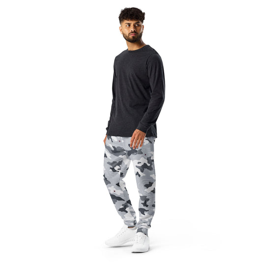 Frozen Tundra Topo CAMO Mens Joggers