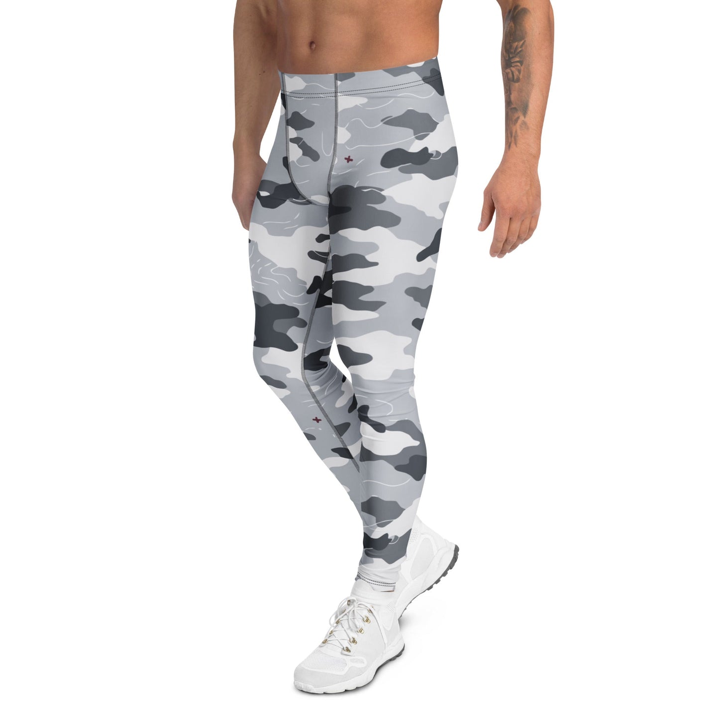 Frozen Tundra Topo CAMO Mens Leggings