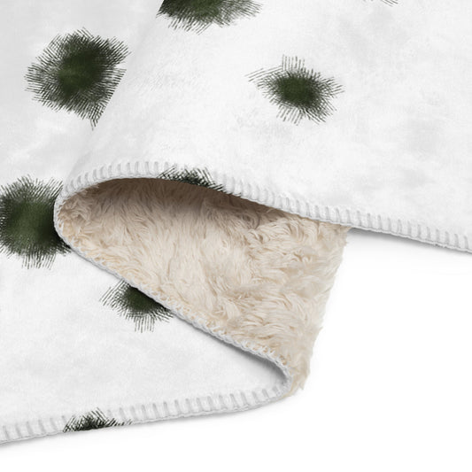 German Alpine Schneetarn CAMO Sherpa blanket - Blankets