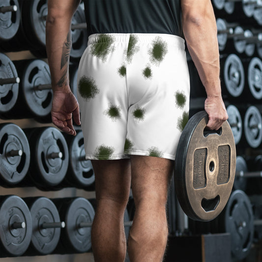 German Alpine Schneetarn CAMO Unisex Athletic Long Shorts