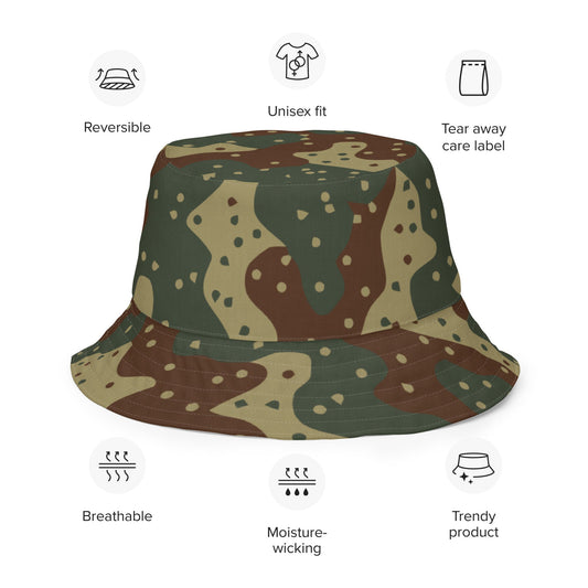 German Ambush Daimler-Benz Tank CAMO Reversible bucket hat - Bucket Hats