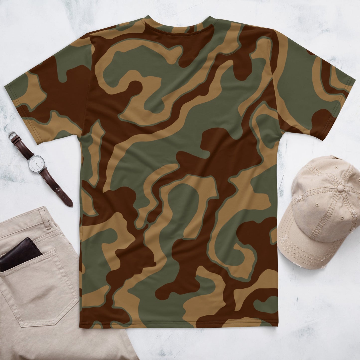 German Ambush Normandy Tank CAMO Mens t-shirt - T-Shirts