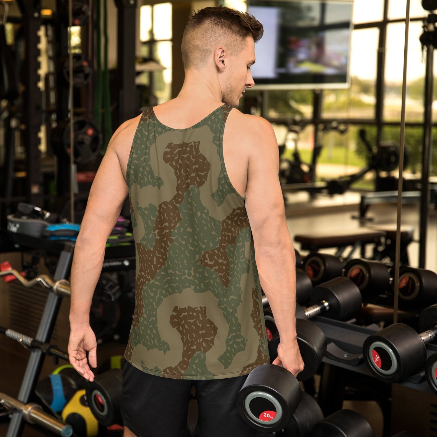 German Ambush Zimmerit Tank CAMO Unisex Top - Tops