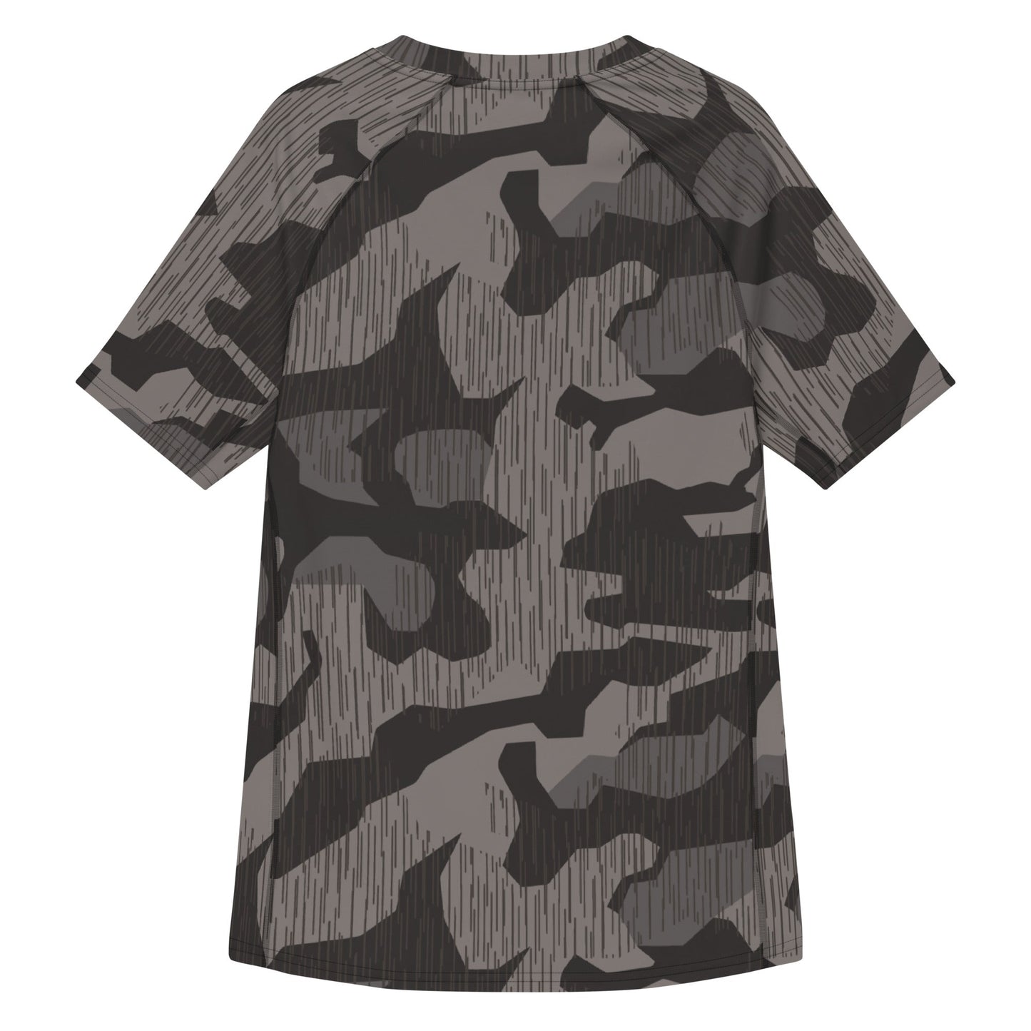 German Black Forest Splinter CAMO Mens Short-Sleeve Rash Guard