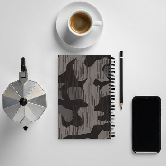 German Black Forest Splinter CAMO Spiral Notebook