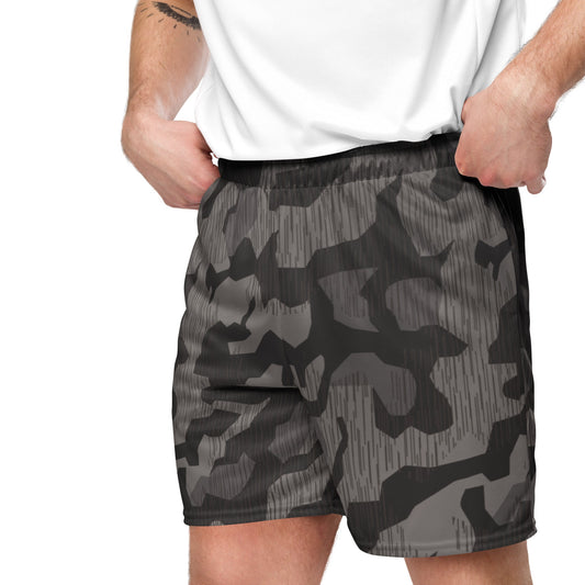 German Black Forest Splinter CAMO Unisex Mesh Shorts