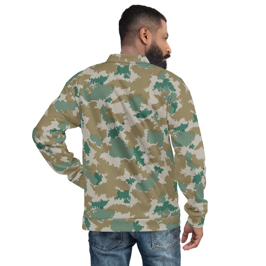 German Flachentarn Blumentarn CAMO Unisex Bomber Jacket - Jackets