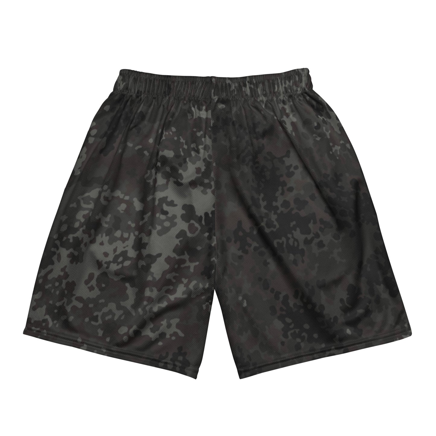 German Flecktarn Black CAMO Unisex mesh shorts - Mesh Shorts