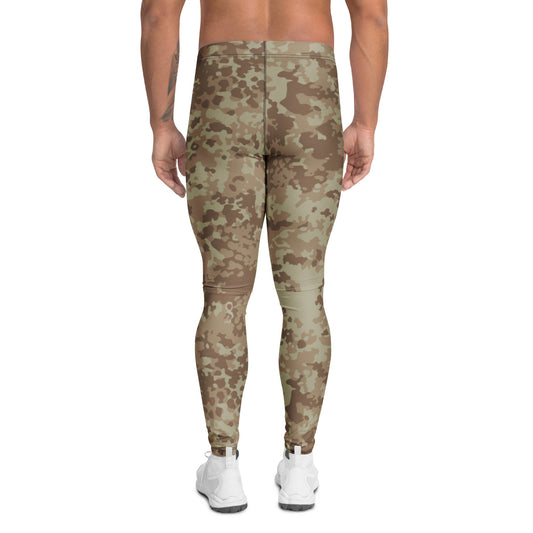 German Flecktarn Desert CAMO Mens Leggings