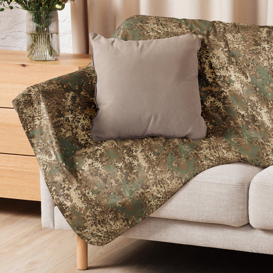 German Flecktarn Desert CAMO Sherpa Blanket