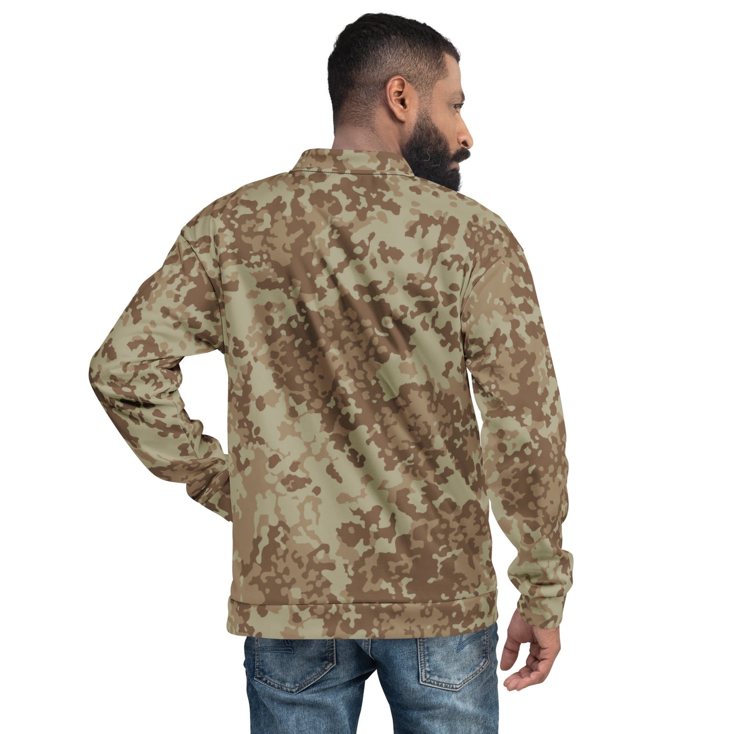 German Flecktarn Desert CAMO Unisex Bomber Jacket - Jackets