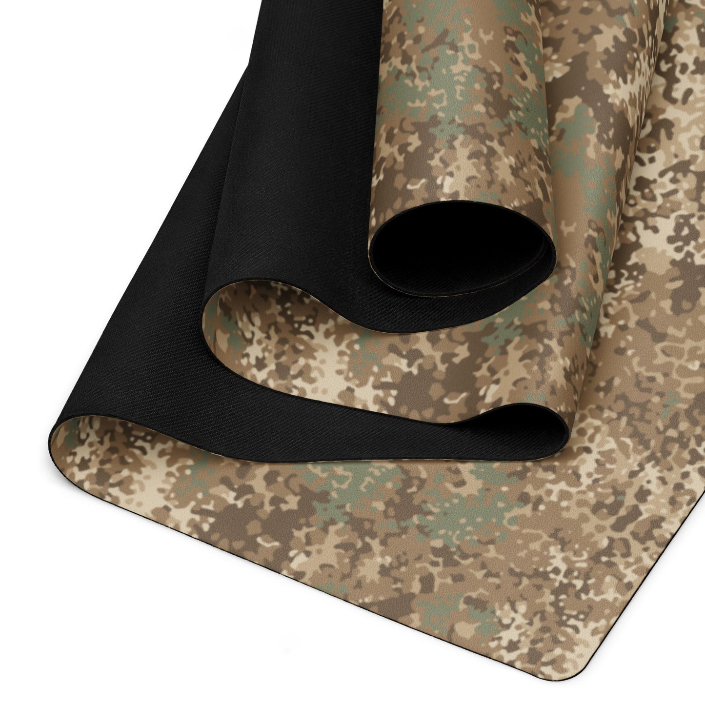 German Flecktarn Desert CAMO Yoga Mat
