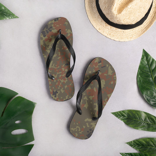 German Flecktarn CAMO Flip-Flops