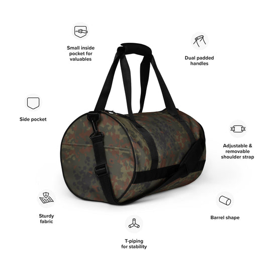 German Flecktarn CAMO gym bag - Gym Bags