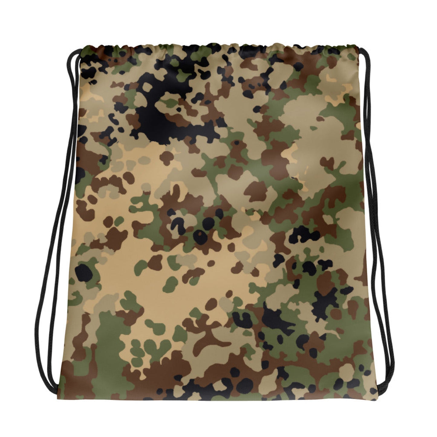 German Flecktarn Multi-terrain CAMO Drawstring Bag - Bags