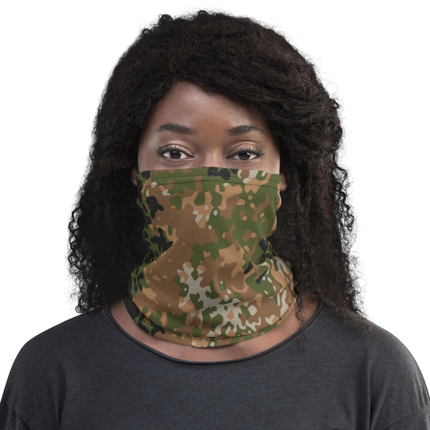 German Flecktarn Multi-terrain CAMO Neck Gaiter - Gaiters