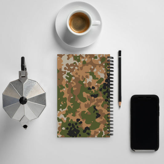 German Flecktarn Multi-terrain CAMO Spiral Notebook