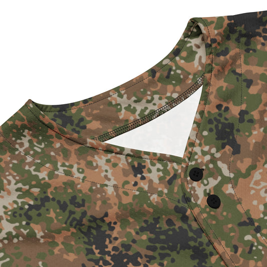 German Flecktarn Multi-terrain CAMO Unisex Baseball Jersey