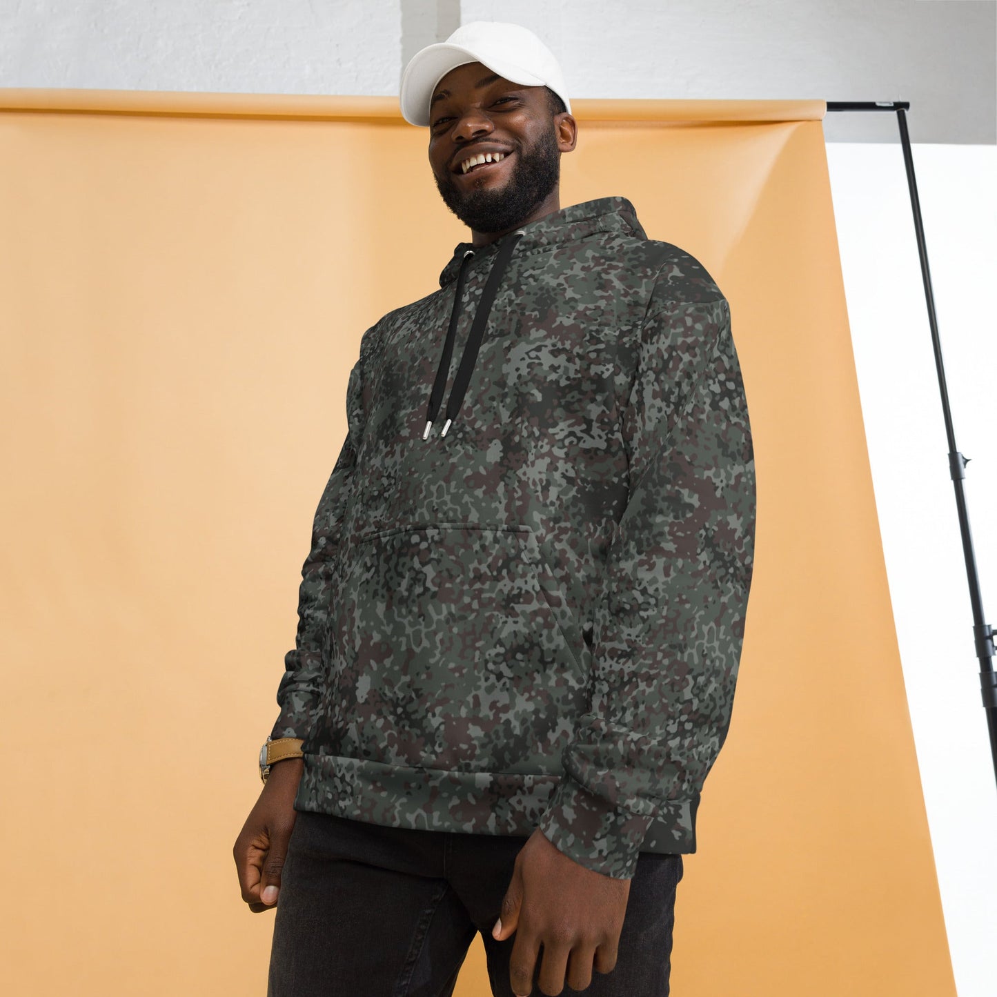 German Flecktarn Night Ops CAMO Unisex Hoodie