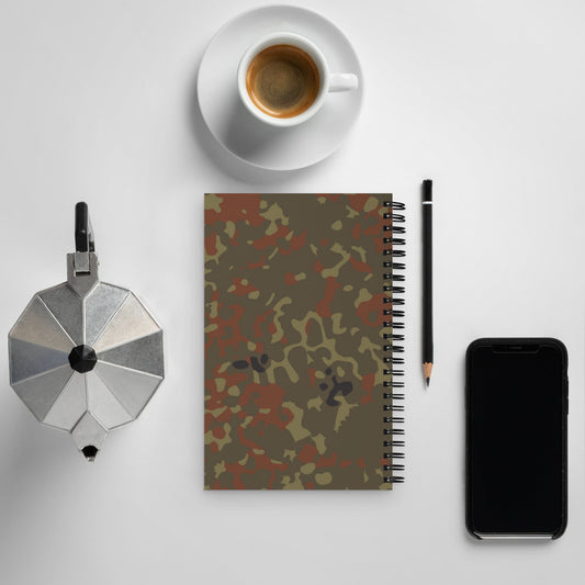 German Flecktarn CAMO Spiral Notebook