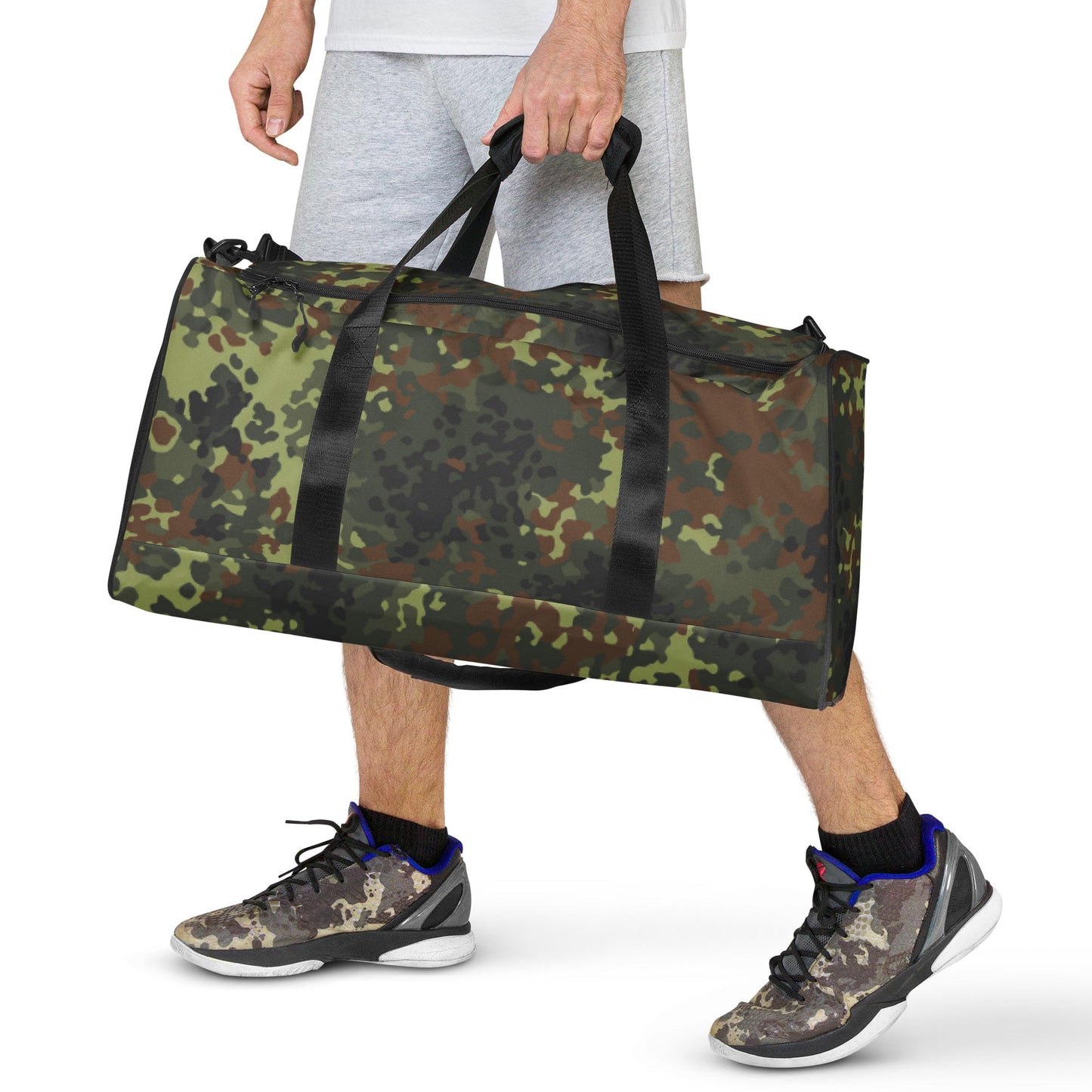 German Flecktarn Spring CAMO Duffle bag - Bags