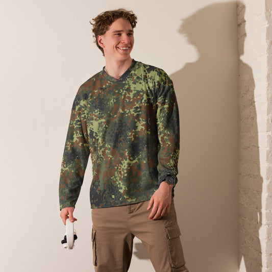 German Flecktarn Spring CAMO hockey fan jersey Hockey Jerseys