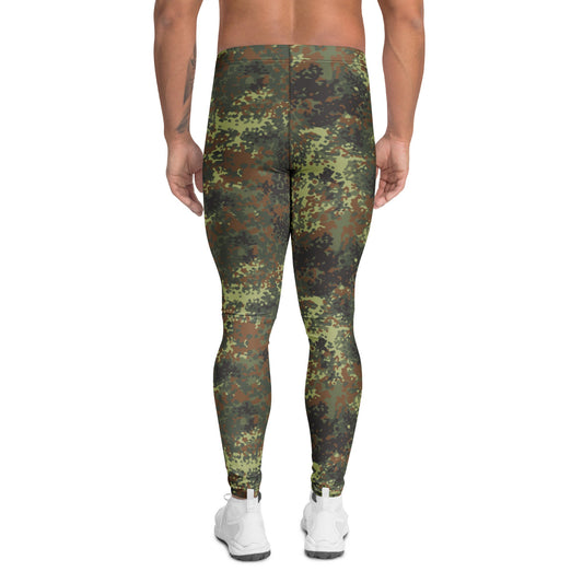 German Flecktarn Spring CAMO Mens Leggings