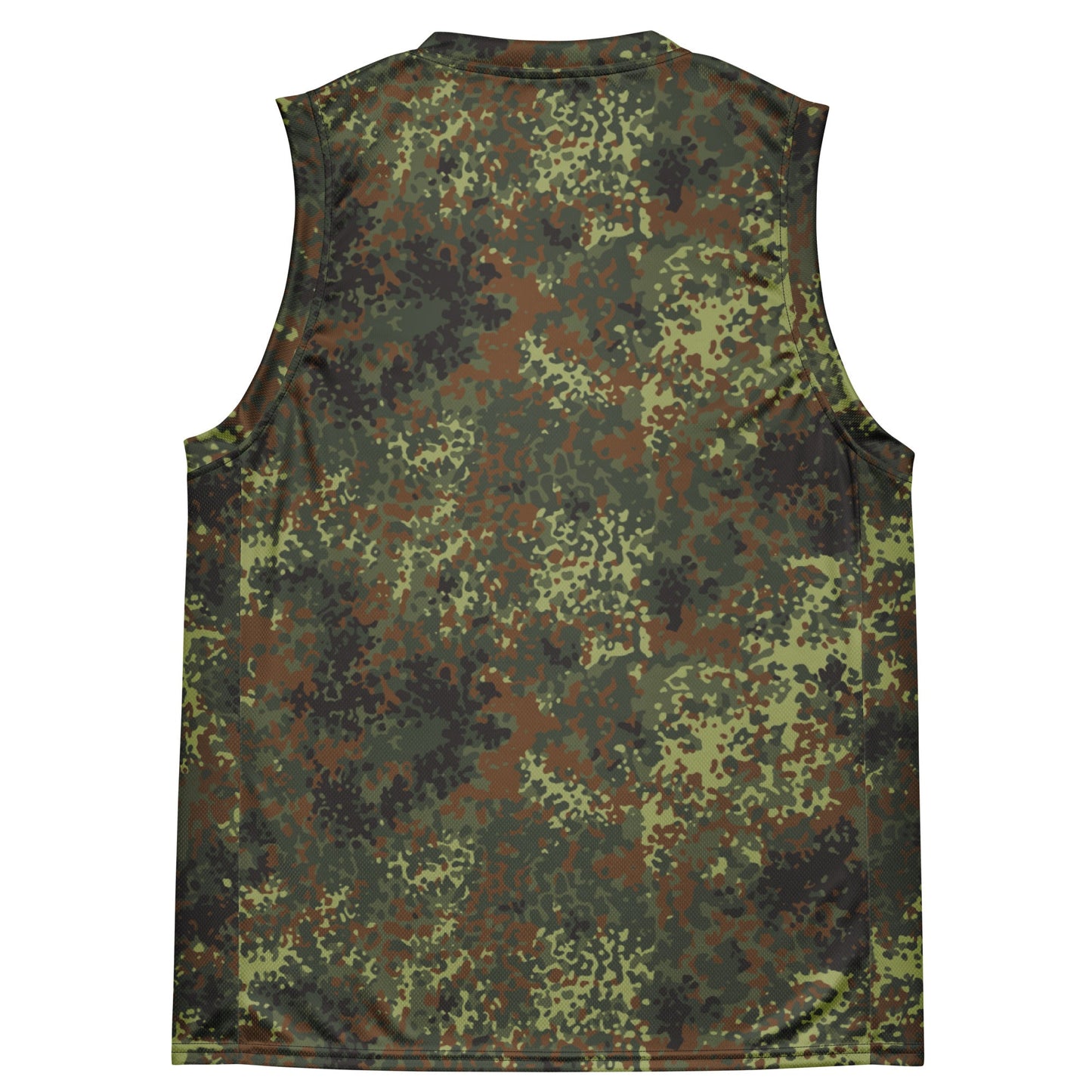German Flecktarn Spring CAMO Unisex Basketball Jersey