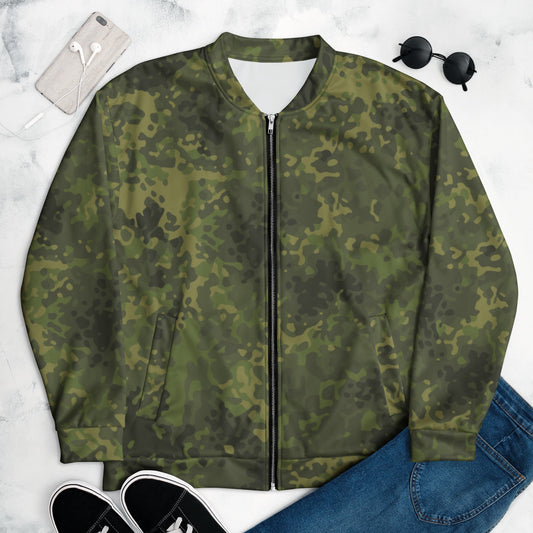 German Flecktarn Tropical CAMO Unisex Bomber Jacket - Jackets