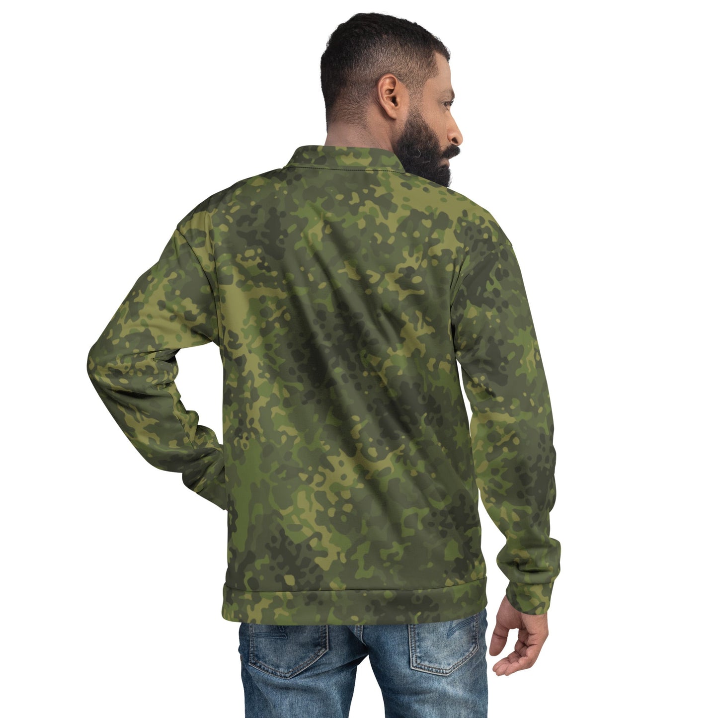 German Flecktarn Tropical CAMO Unisex Bomber Jacket - Jackets